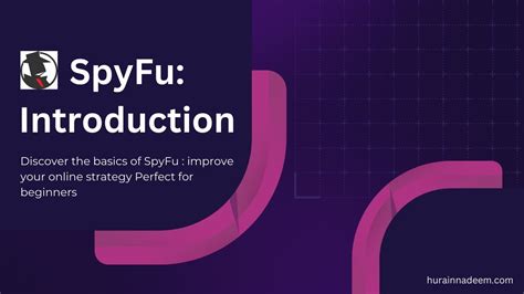 webscarper spyfu|Intro to SpyFu .